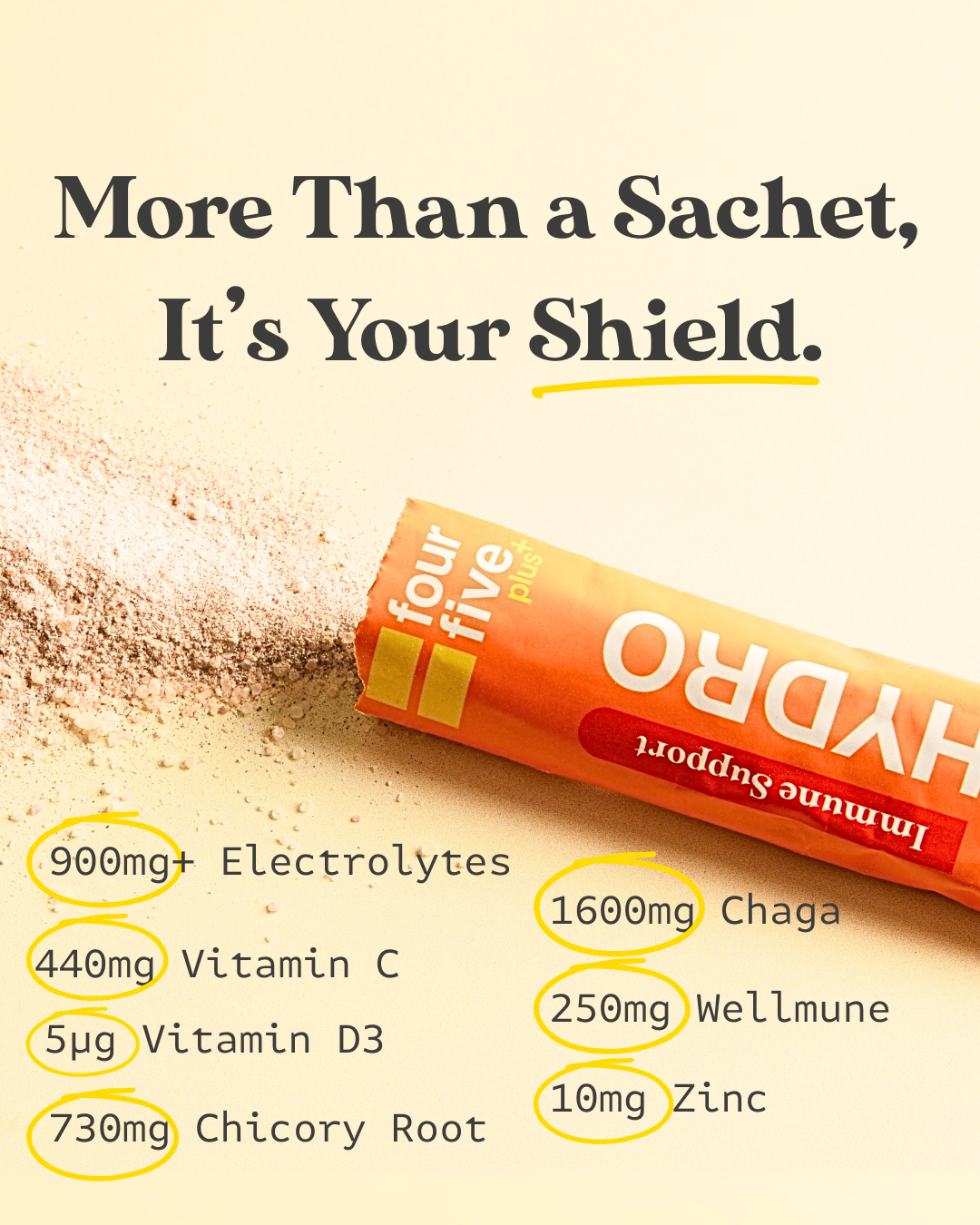 Hydro Hydration Immunity Sachets
