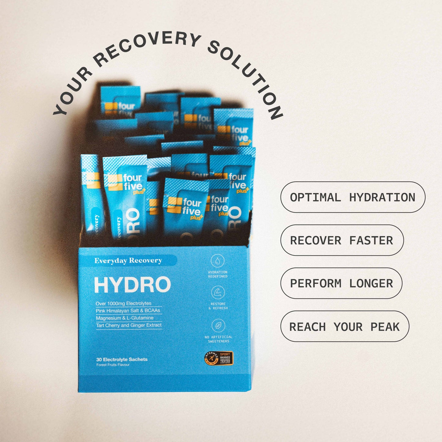Hydro Hydration Recovery Sachets