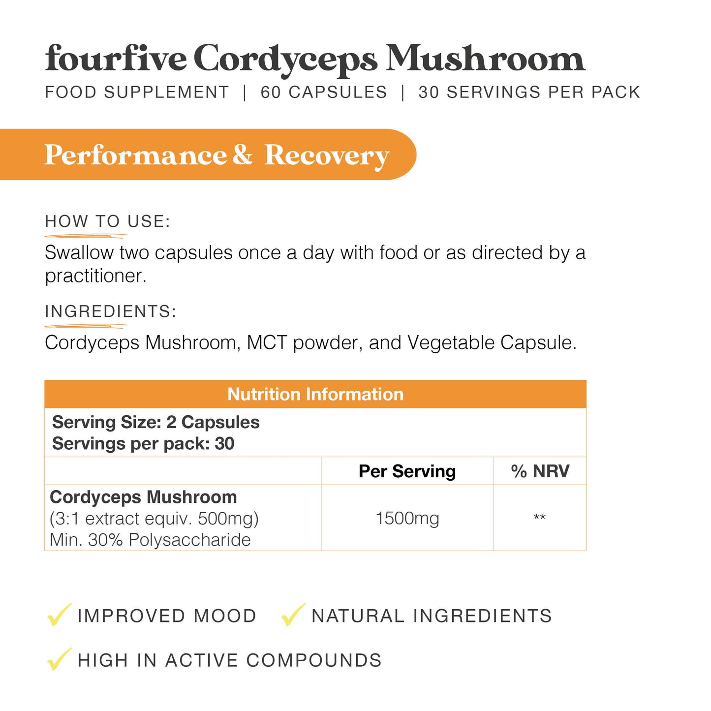 Cardio Cordyceps